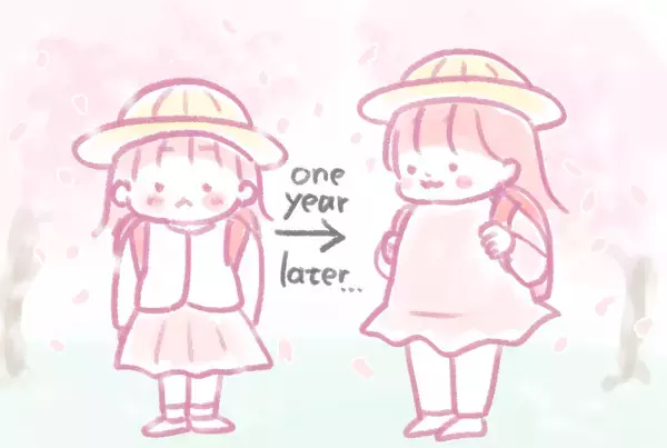 ［4コマ連載］モチコのツッコミ育児備忘録 Vol.31  進級の季節