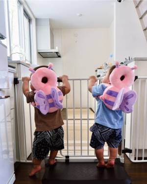 【連載】モデル・武智志穂の沖縄でのんびり双子育児 Vol.9「双子の初節句」