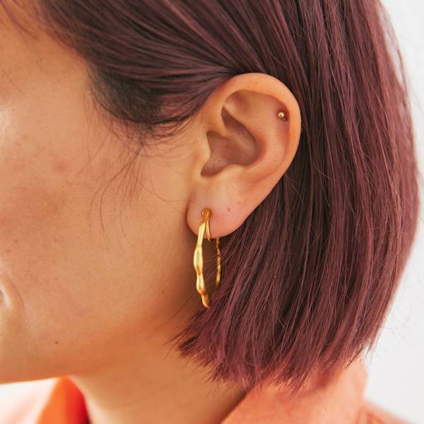 おしゃれママの本命アクセ！ ＜ リングピアス ＞ 10選