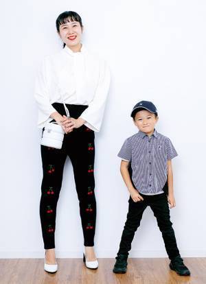 チェリー柄のニットパンツが主役 | HugMug