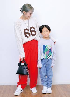 ロゴトップスをスポーティに | HugMug