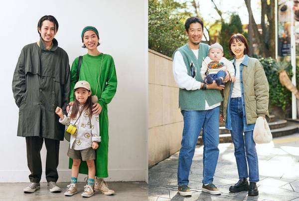 おしゃれ家族の上級リンクコーデ 【 親子SNAP 】