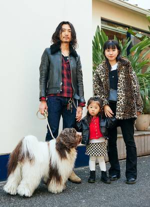 ブラックベースのロックなファミリーコーデ | HugMug