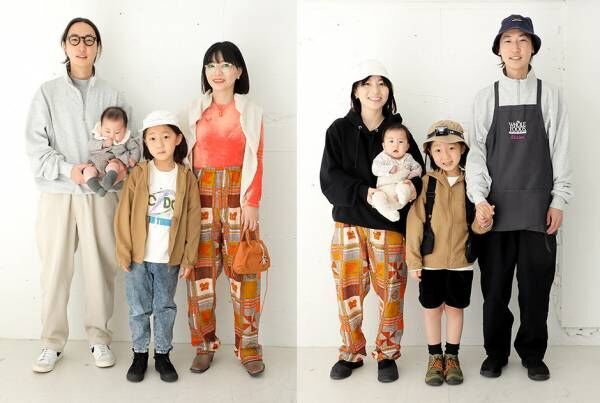 キャンプにもタウンにも使える服  【 キャンパー家族の着回しSNAP】