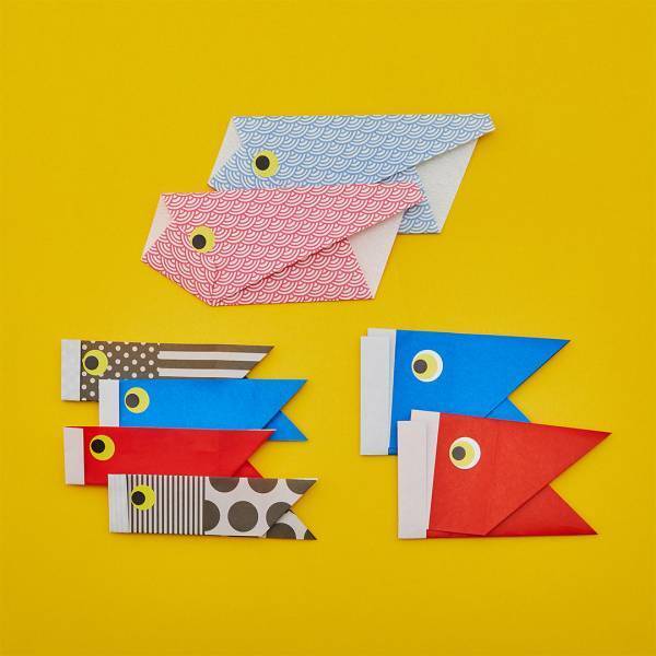 【こどもの日の折り紙】年齢別＜こいのぼり＞のつくり方