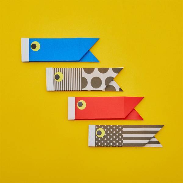 【こどもの日の折り紙】年齢別＜こいのぼり＞のつくり方