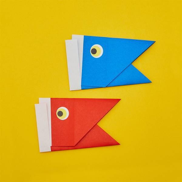 【こどもの日の折り紙】年齢別＜こいのぼり＞のつくり方