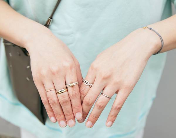 白スカートで爽やかリンク♪ ハンドメイドスカートのレイヤードがグッド