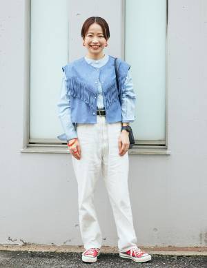 トレンドデニム、おしゃれママはどう着こなす？ 【デニムSNAP6選】