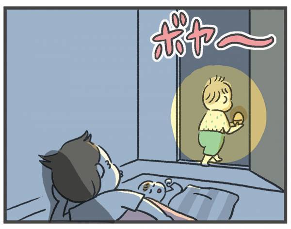 「夜中のメルヘンチックな光景」あきばさやかの「笑うしかない育児」Vol.13