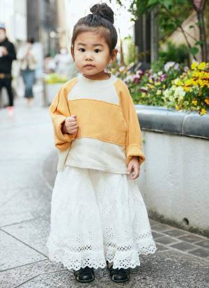 レースをシェアしてエレガンスに。グリーンを投入して旬度もアップ！