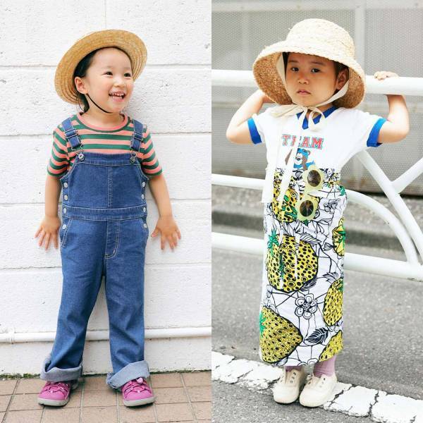 【おしゃれすぎるキッズたちの夏SNAP 9選 】ハッピーな色柄がおしゃれのカギを握る！