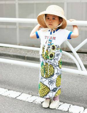【おしゃれすぎるキッズたちの夏SNAP 9選 】ハッピーな色柄がおしゃれのカギを握る！