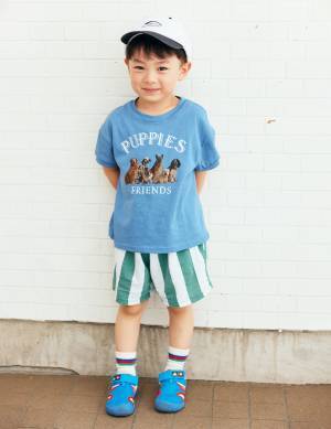 【動きやすさもおしゃれも両立！ 男の子コーデ 9選】夏SNAP