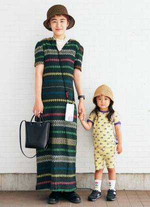 【柄アイテムでつくる夏の親子コーデ】チアフルカラーでハッピーに！
