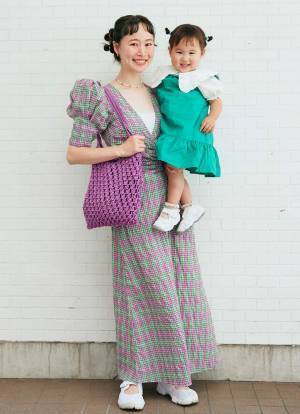 【ZARAワンピでつくる最旬親子リンク】ポップな色合いで夏ムード！