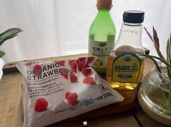 着色料なし・白砂糖なしのシロップで、おうちかき氷！