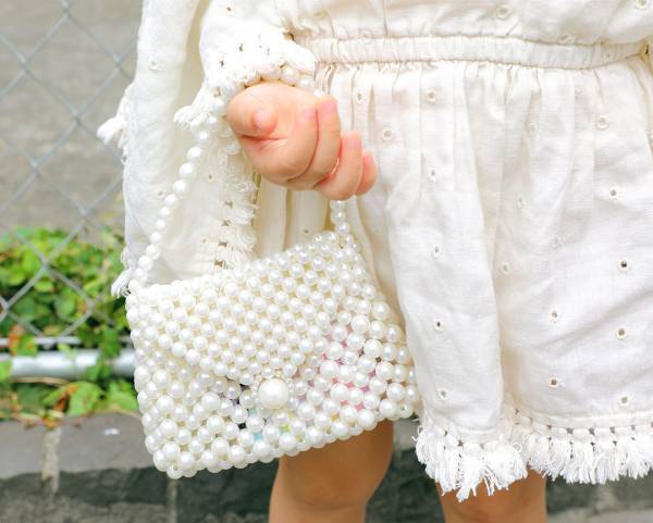 【今どき親子のホワイトコーデ】キャップをシェアして仲良し度アップ！