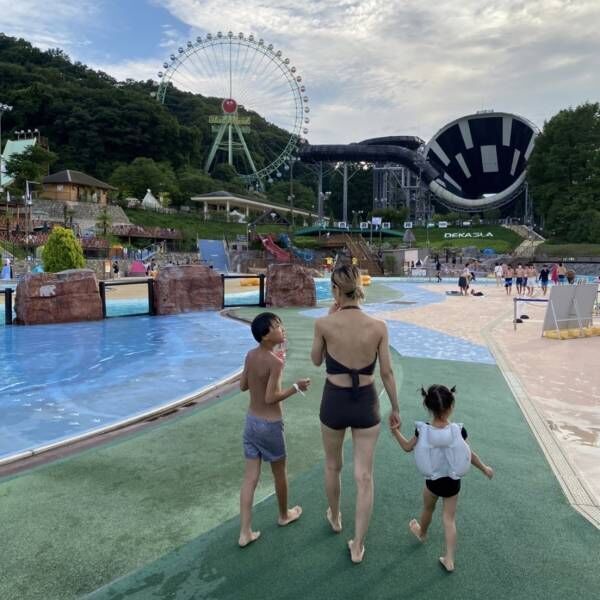 夏休みに家族で楽しめる都内プール、東京サマーランドをレポート♡
