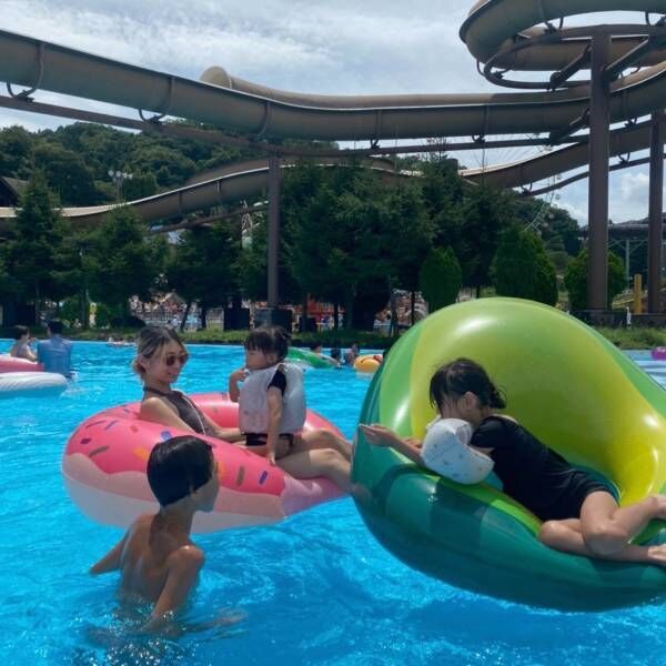 夏休みに家族で楽しめる都内プール、東京サマーランドをレポート♡