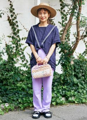 バースデイのセットアップが超優秀♪カンカン帽をかぶってお出かけへGO！