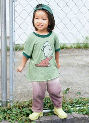 親子リンクはやっぱりZARAが使える！古着MIXのおしゃれな公園コーデ