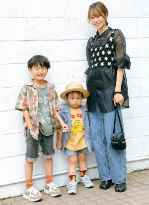 ユニクロのデニムが着回し力抜群♡ おしゃれ親子の最旬デニムリンクコーデ