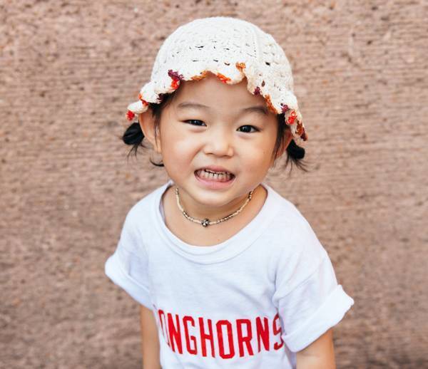 古着MIXのキッズコーデがおしゃれ！ Tシャツ×デニムコーデを一気に格上げ♪