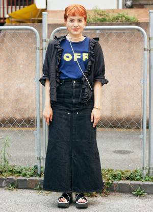 最旬デニムリンクコーデ！パパとキッズはボーダー柄もお揃いに♡