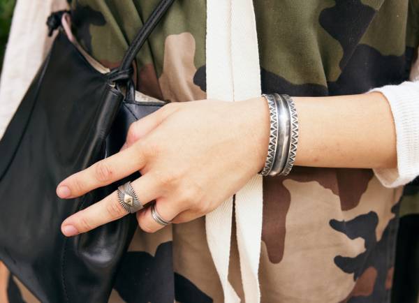 ミリタリーベストがキテる！おしゃれファミリーの秋の休日コーデ♪