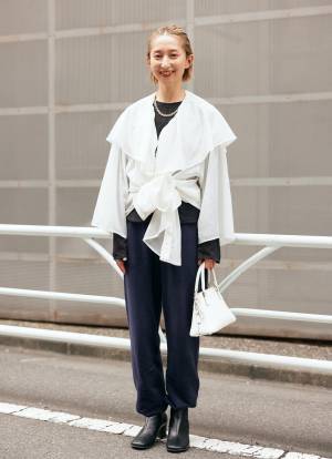 ブラック×ネイビーでカラーリンク！『ユニクロ』の秋アイテムがめっちゃ使える♪