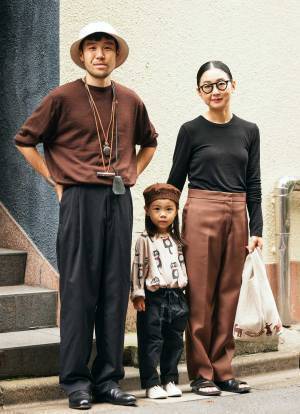 失敗しないカラーリンクコーデ♪ブラック×ブラウンでグッと秋らしく！