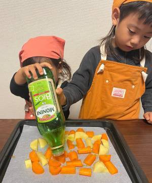 子供と一緒にお料理！キッズ包丁【OPINEL】で始める台所育児！