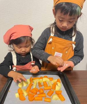 子供と一緒にお料理！キッズ包丁【OPINEL】で始める台所育児！