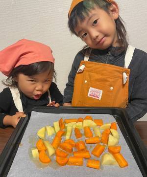 子供と一緒にお料理！キッズ包丁【OPINEL】で始める台所育児！