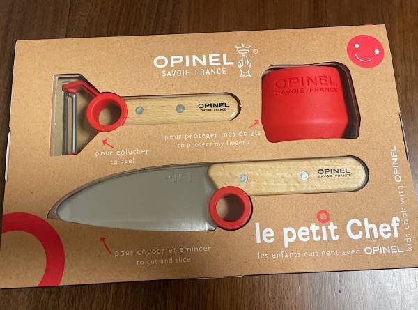 子供と一緒にお料理！キッズ包丁【OPINEL】で始める台所育児！
