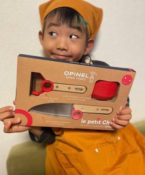 子供と一緒にお料理！キッズ包丁【OPINEL】で始める台所育児！