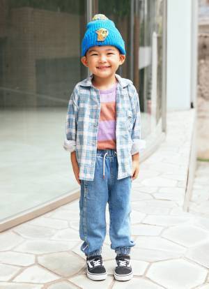 今どきデニムリンクコーデ！ヴィンテージMIXでおしゃれ度急上昇♪