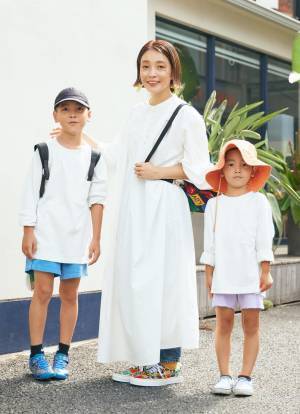 『ユニクロ』や『ザラ』でつくる！おしゃれ親子のホワイトリンクコーデ♡