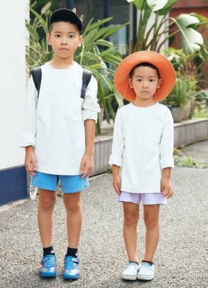 『ユニクロ』や『ザラ』でつくる！おしゃれ親子のホワイトリンクコーデ♡