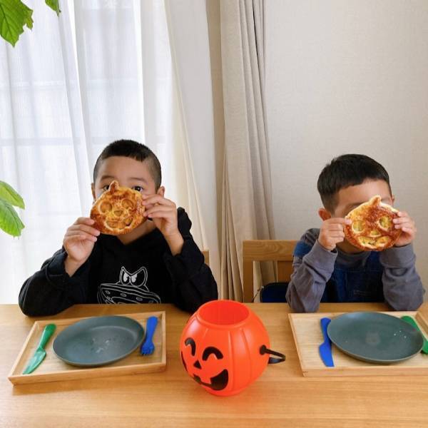 子供と一緒に作る！市販のパイシートで簡単ハロウィンパイレシピ☆