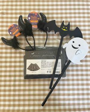これが100均！？￼ハロウィングッズで仮装してハロウィンピクニック♡ 
