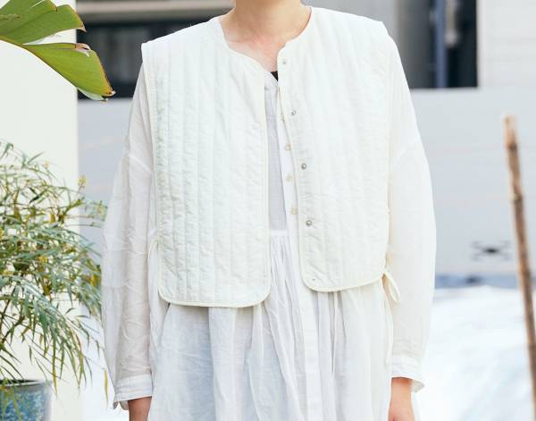 『ザラ』を使ったおしゃれな親子コーデをチェック！キルトベストが断然今どき♡