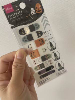 手軽で可愛いダイソーのハロウィンネイル！