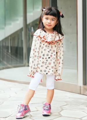 おしゃれ親子の古着MIXコーデ！ニットベスト×アームウォーマーであったか♡