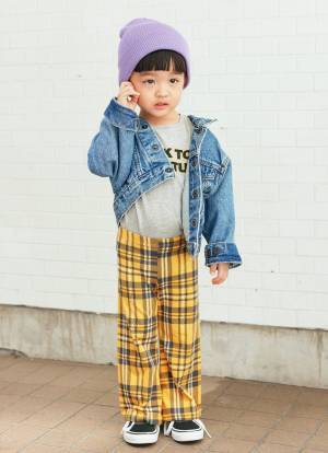 『ザラ』のジャケットが大活躍！チェック柄リンクで仲良し度アップ♪