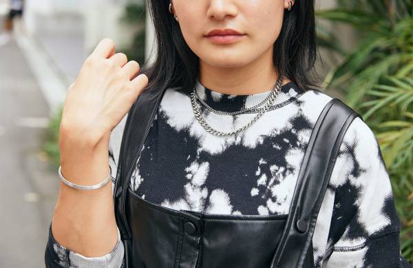 親子揃って『ザラ』に夢中♡ ブラック×タイダイ柄で仲良しリンク！