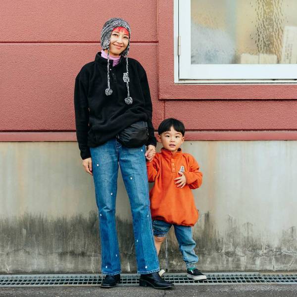 【FREAK’S STORE × THE OTOGIBANASHI SUPPLY × HugMug】 コラボフリースでおしゃれ親子がコーディネート！
