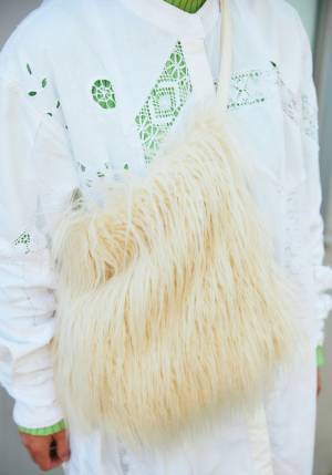 冬のニットコーデはこれが正解♡ ブルー×グリーンで爽やか親子リンク！