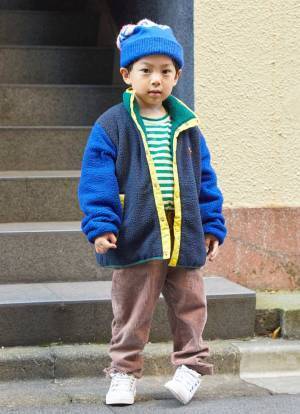 ヴィンテージアイテムを使った親子コーデ！ママでもOKなハーフパンツ着こなし術は必見